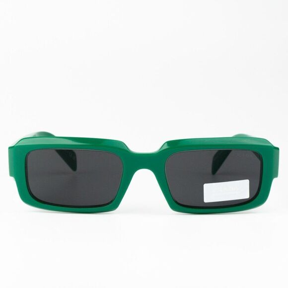 NEW Prada PR27ZS 11L08Z Mango Dark Grey Square Unisex Sunglasses 0PR 27ZS - Picture 6 of 14